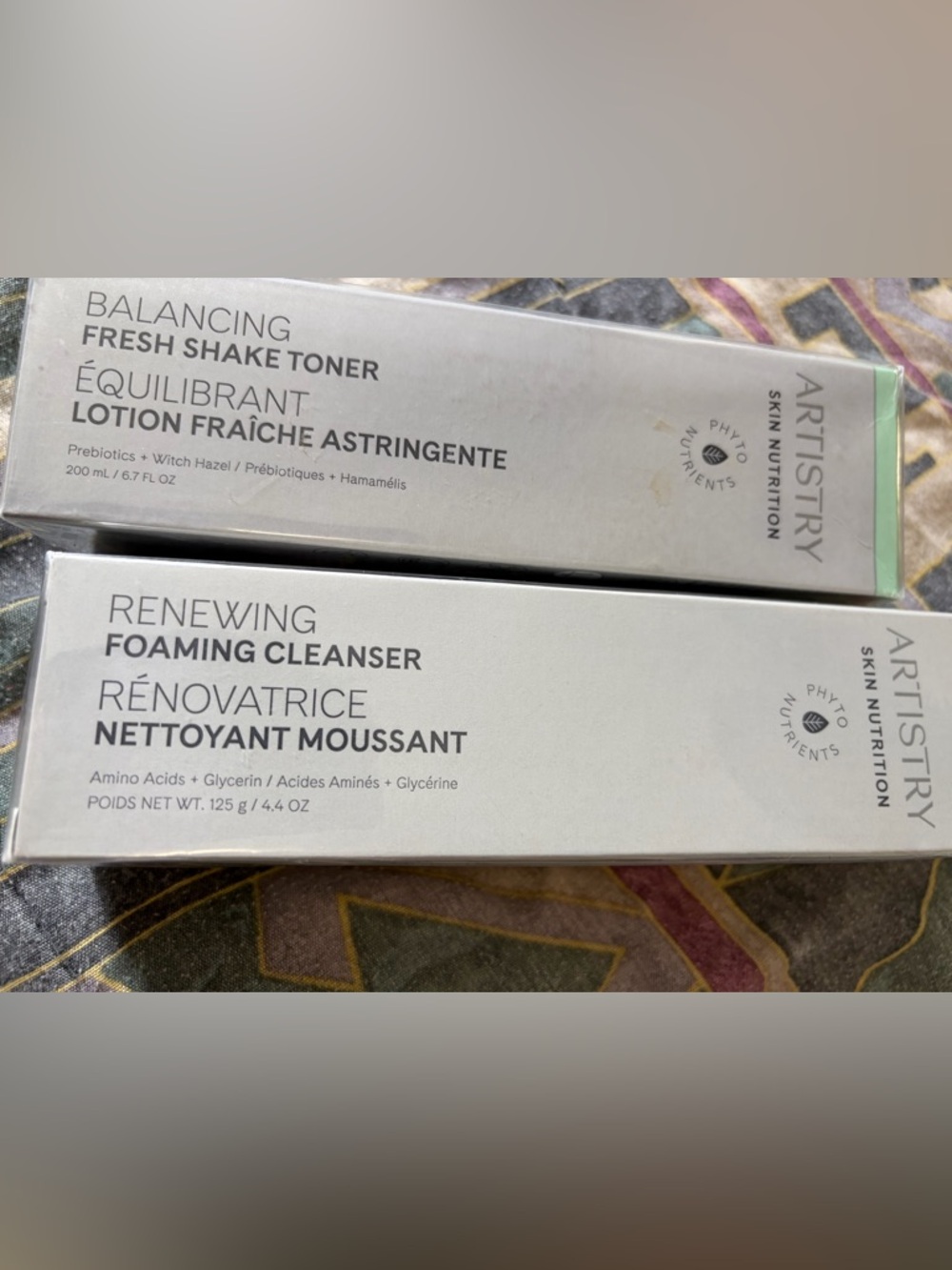 BNIB Facial Cleanser & Toner set